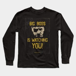 Big Boss Is Watching You - Metal Gear Solid V: The Phantom Pain Long Sleeve T-Shirt